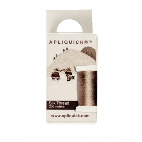 HILO DE SEDA APLIQUICK®™ - Color Bronce