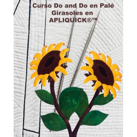 Curso Do and Do en Palé: Girasoles en APLIQUICK®™