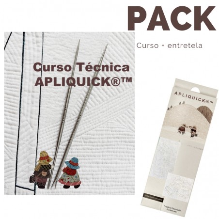 Curso técnica Apliquick + Friselina pre-cortada