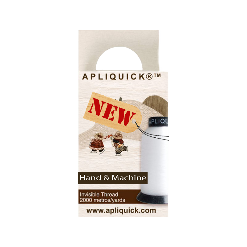 Invisible/ transparent thread APLIQUICK ®™ ( hand & machine)