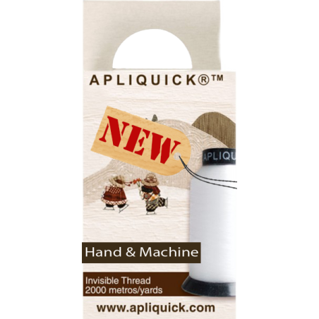 NEW ! Invisible thread APLIQUICK ®™ ( hand & machine)